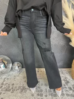 Do The Right Thing High Rise Wide Leg Jeans