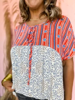 Colliding World's V Neck Floral Top -Fashion Clothing Store cbe84b08d31cbc829c45974733e88b9b scaled