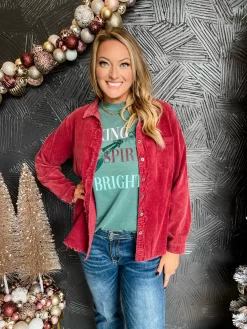 Promises Kept Raw Hem Jacket