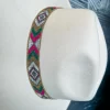 Brianna Beaded Southwest Band Felt Hat- Ivory