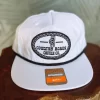 CRCC Flat Bill Cap- White