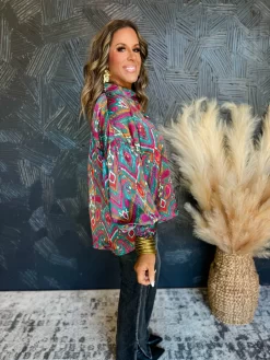 Wonder About Me Floral Top- Hunter Green 8 Wonder About Me Floral Top- Hunter Green -Fashion Clothing Store d49123dc65b439193951d82004b16abd scaled