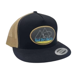 Twin Peaks Hat- Black/Tan