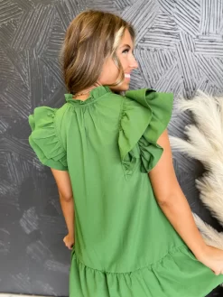 Do What's Right Ruffle Sleeve Dress- Amazon -Fashion Clothing Store d6aa91539938bfaecba52241ed6f60d6 scaled