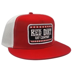 Stars & Stripes Hat- Red/White
