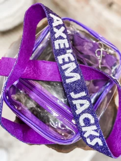 Axe'em Jacks Purple Crossbody