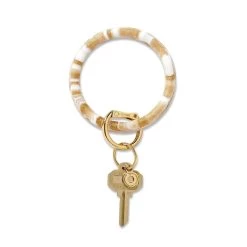 Gold Rush Marble Collection Key Ring