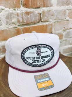 CRCC Flat Bill Cap- Pale Pink
