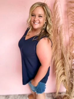 Good Days Ahead Hi Low Tank- Navy 8 Good Days Ahead Hi Low Tank- Navy -Fashion Clothing Store e0a8a9614cfb1ba7f3bc4a0cb5be9270 scaled