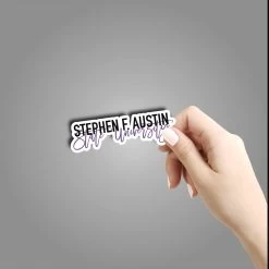 Stephen F. Austin State University Script Sticker