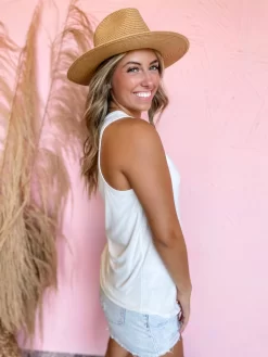 Ivory Scoop Neck Tank Top -Fashion Clothing Store e61d0567b73313d6d9969f24eac5ff4c scaled