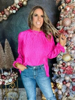 Change The Game Glossy Frill Neck Top -Fashion Clothing Store e8e749762f69dc6aacda079316a038bc