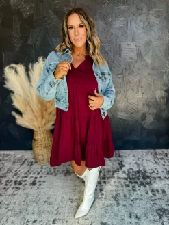 Making It Look Easy Tiered Dress