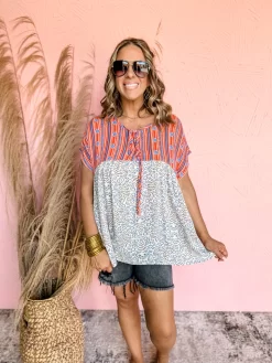 Colliding World's V Neck Floral Top -Fashion Clothing Store ec2722d4b27ed64b3eab117d8da110fb scaled