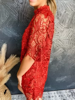 Lean Into Me Lace Rust Dress -Fashion Clothing Store ec7e95f2f2f9b04570d1dcc629d2e878 scaled