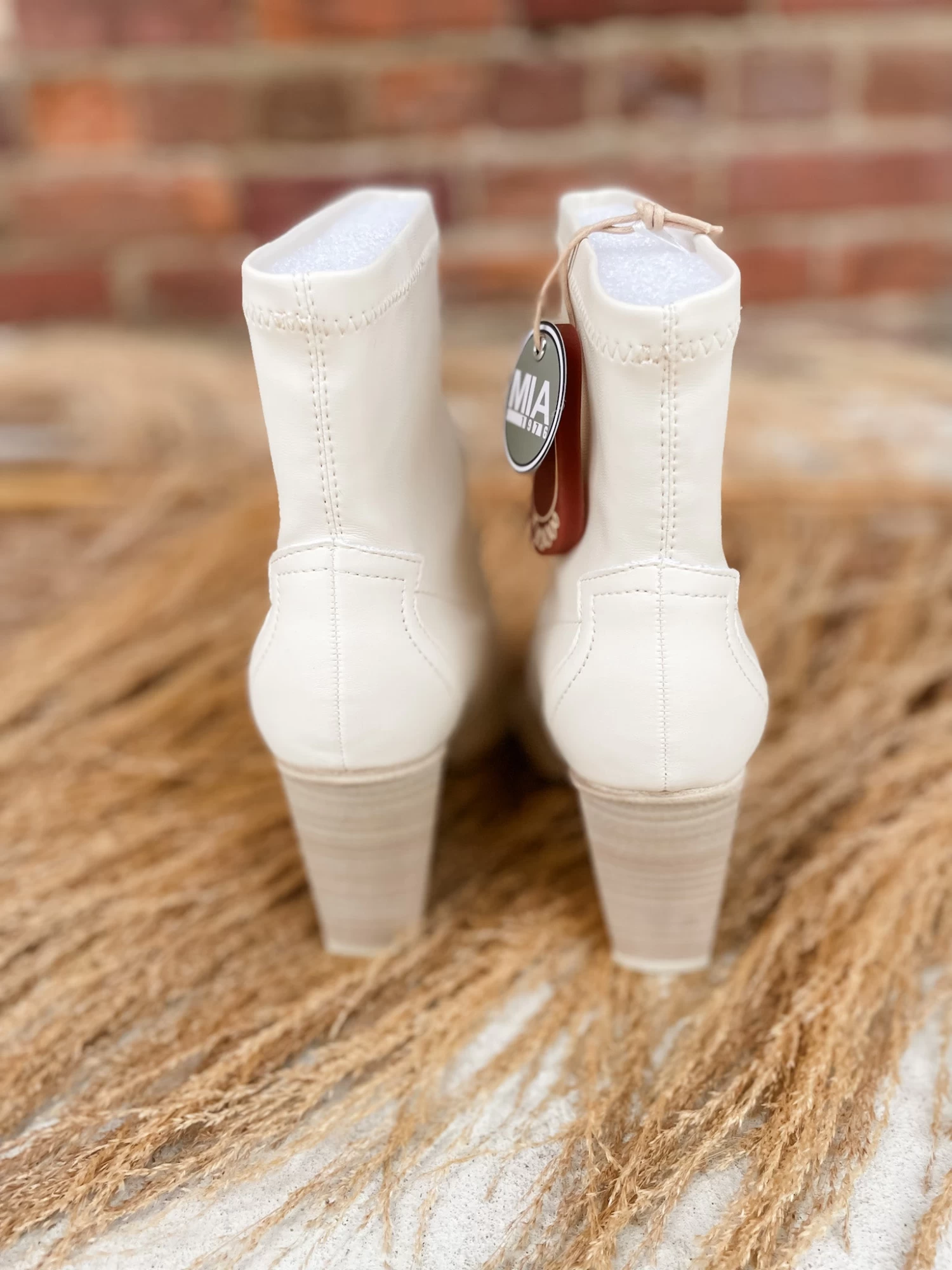 MIA Rachell Bootie- Ivory 6 MIA Rachell Bootie- Ivory - Image 6