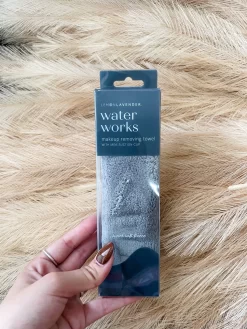 Lemon Lavender Make-up Removing Towel- Grey