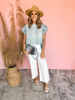 Everyday Feels Ruffle Sleeve Top -Fashion Clothing Store f1b74802091fb5f034bd57ceb570e3c2 scaled