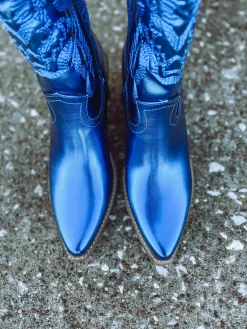 Adela Western Boot- Blue 11 Adela Western Boot- Blue -Fashion Clothing Store f21da48d492e7fbe5d7ff90f3127de4d scaled