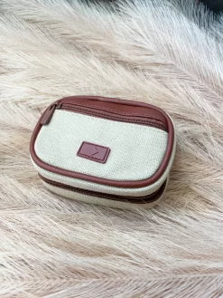 Men's Pill And Vitamin Case Assortment- Tan