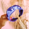 Purple Resin Stars Headband