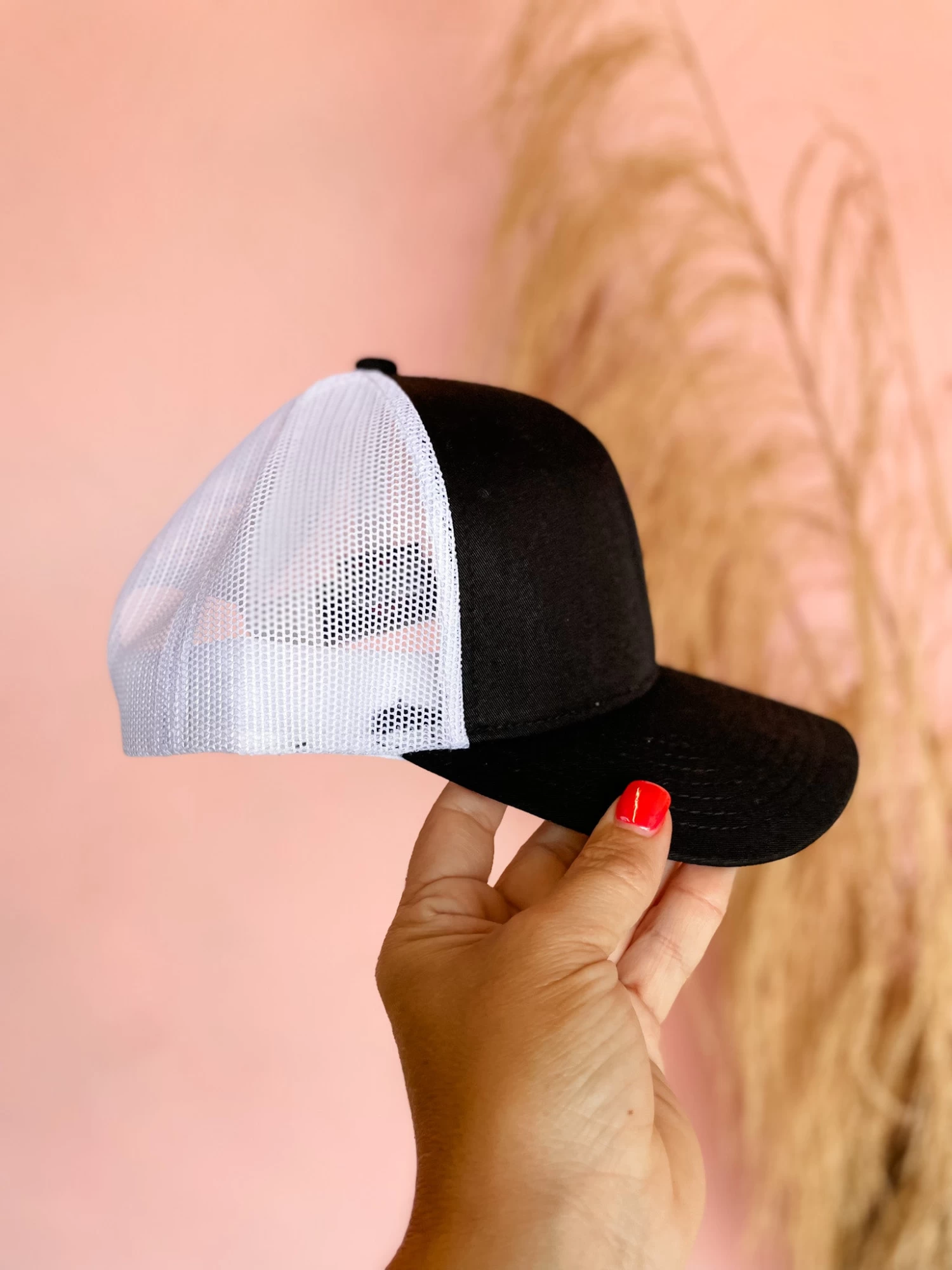 Texas Leather Patch Hat 2 Texas Leather Patch Hat - Image 2