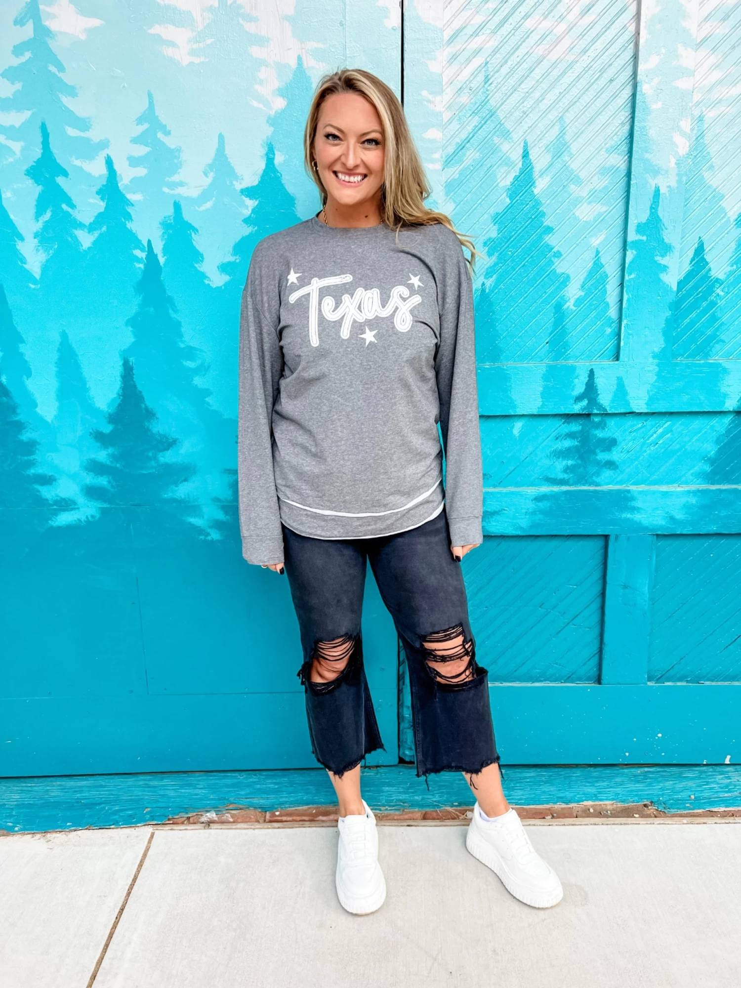 Starlit Texas Sweatshirt 1 Starlit Texas Sweatshirt