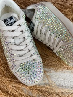 Christi Sneaker- Silver Bling -Fashion Clothing Store f7c1779ccb7eb79fdbf91febb8a7fef3