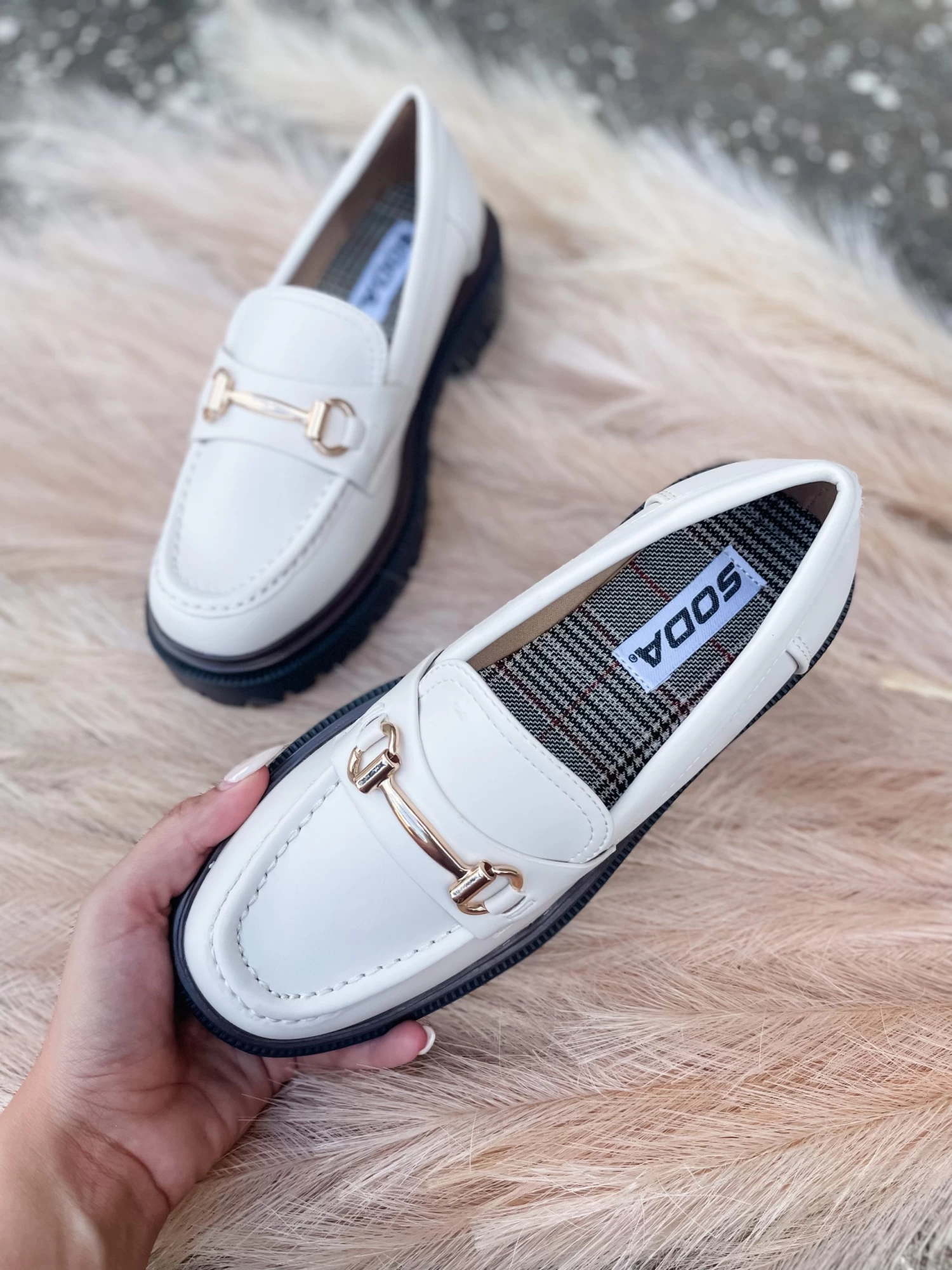 Theos Loafers- White 2 Theos Loafers- White - Image 2