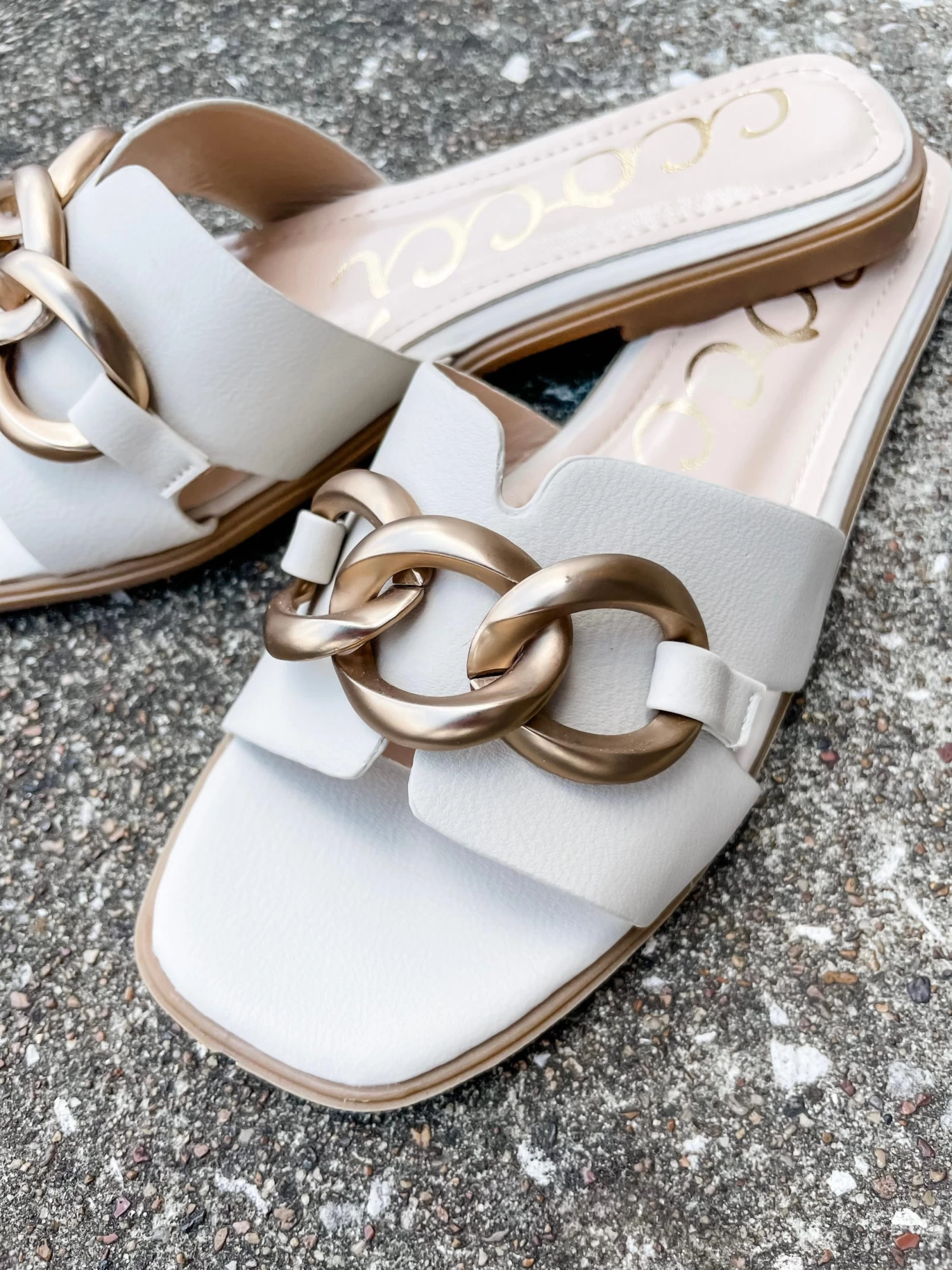 Baylor Sandals- Cream 2 Baylor Sandals- Cream - Image 2