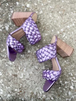 Fashion Clothing Store 37 Heaven Braided Heels