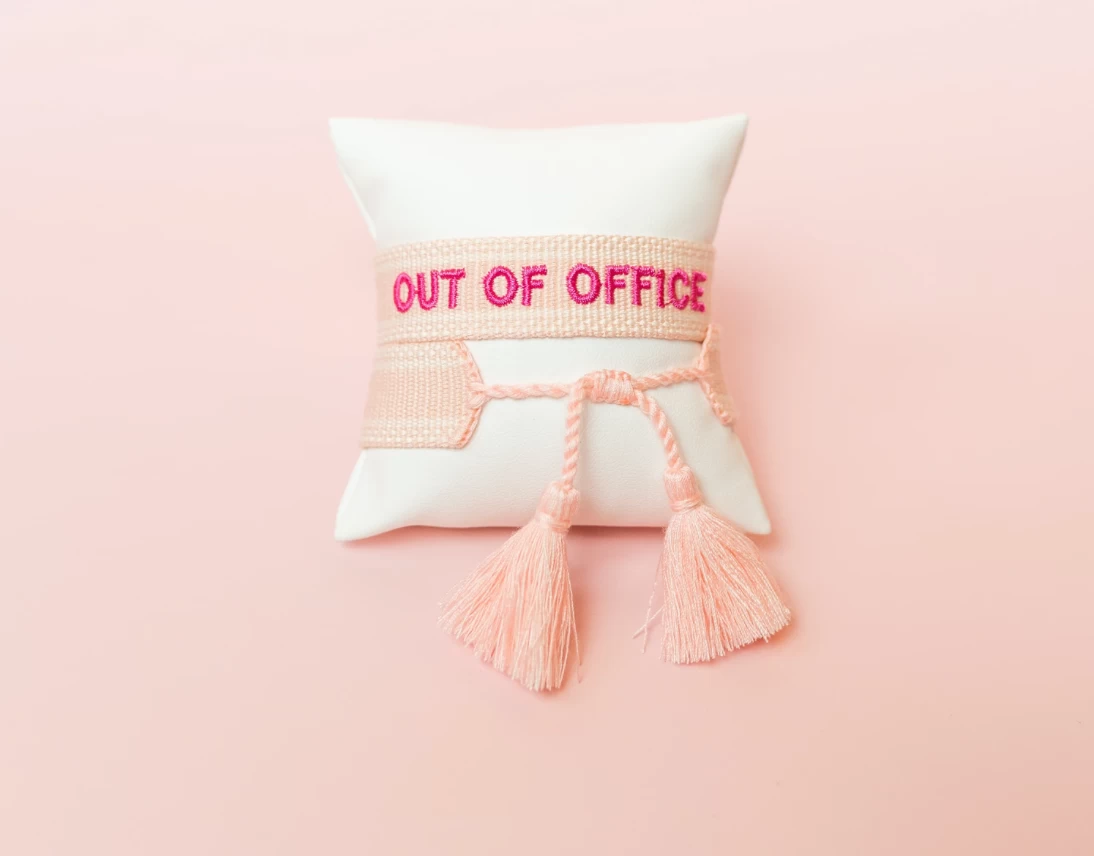 OUT OF OFFICE Woven Bracelet 1 OUT OF OFFICE Woven Bracelet