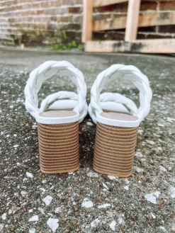 Buggy Braided Heels- White 6 Buggy Braided Heels- White -Fashion Clothing Store fe426d50ccd936e6d6a468ee51b9116b scaled