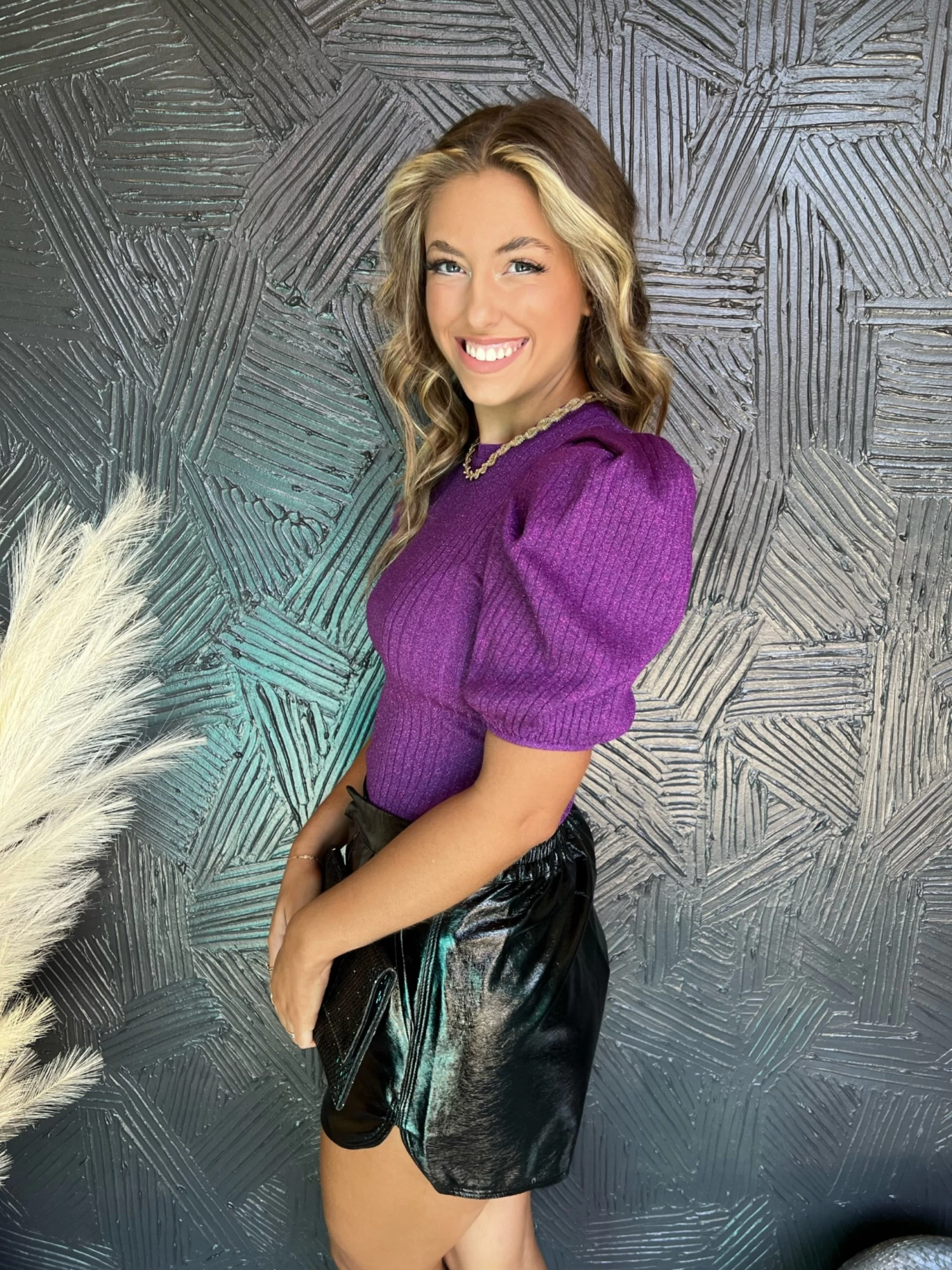 Talk With A Friend Ribbed Fitted Sweater 6 Talk With A Friend Ribbed Fitted Sweater - Image 6